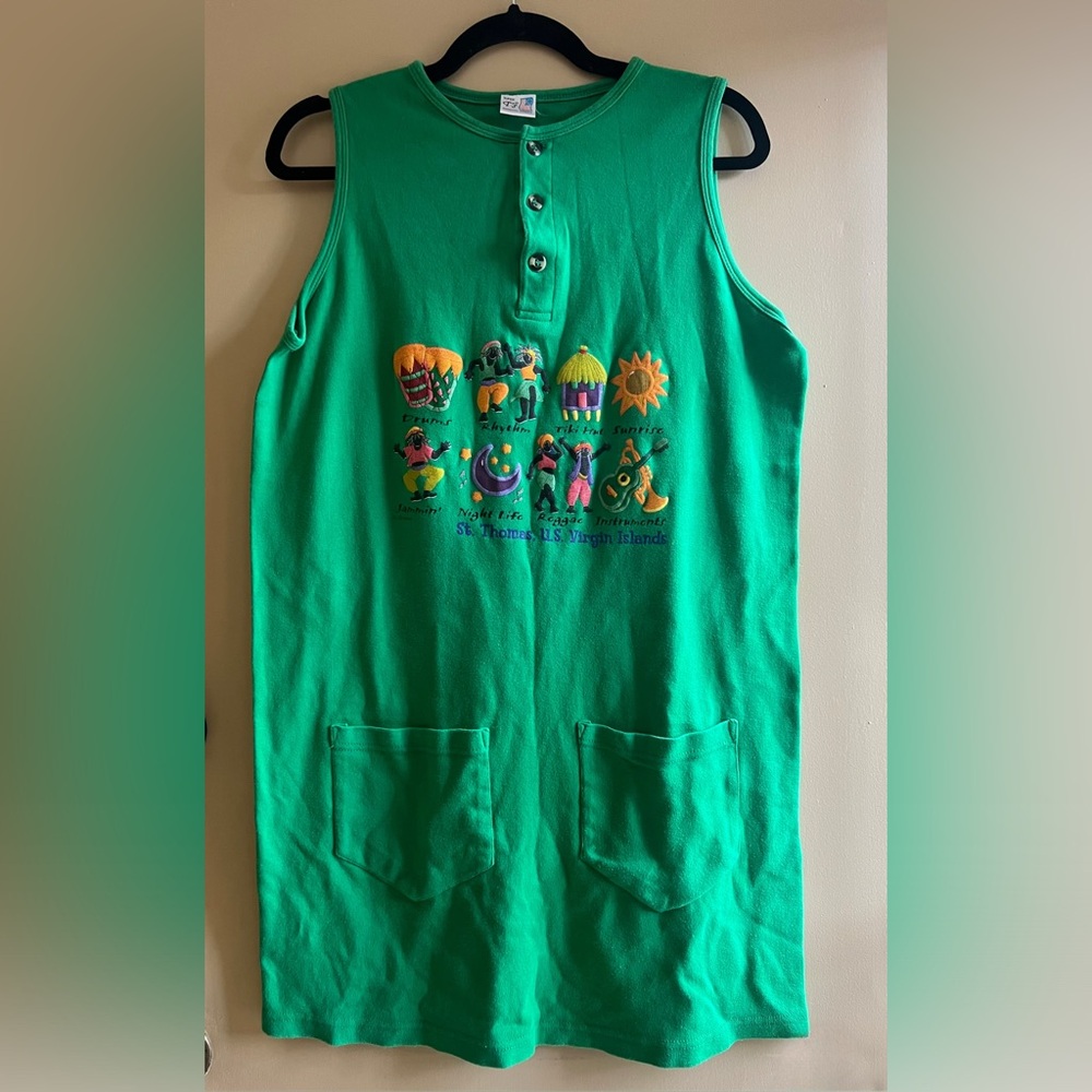 Vintage Tropical Cover Up